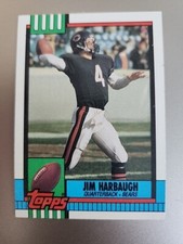 1990 Topps Football Card #366 Jim Harbaugh Chicago Bears