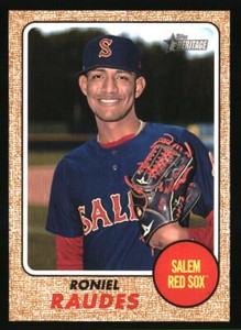 Roniel Raudes 2017 Topps Heritage Minor League #144  Baseball Card
