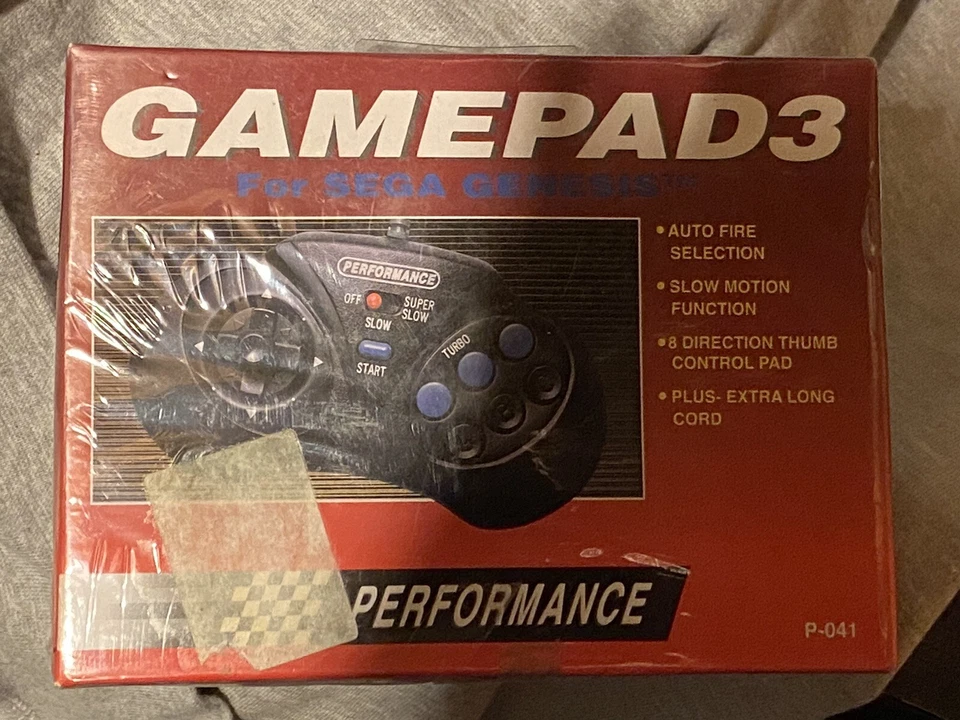FACTORY SEALED!!! Gamepad 3 for Sega Genesis (1993) - Image 1 of 2