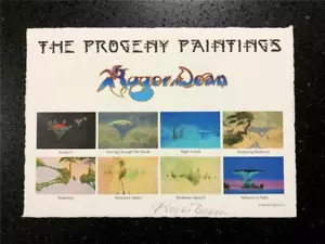 ROGER DEAN THE PROGENY PAINTINGS PORTFOLIO SIGNED PRINT SET - Picture 1 of 10