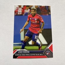 2023 Topps Now MLS 17 JESUS FERREIRA FC DALLAS RED 1/10