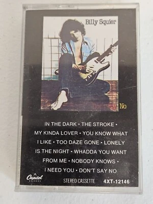 Vintage 1981 Billy Squier “Don’t Say No” Cassette Tape Capital Records - Image 1 of 4