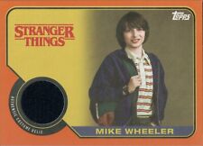 Stranger Things Season 1, Mike Wheeler Orange Costume Relic Card R-MWC #01/99