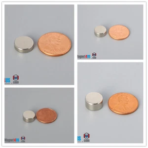 Multiple Size 11.1mm 7/16"dia Rare Earth Neodymium Disc Magnets - Picture 1 of 4