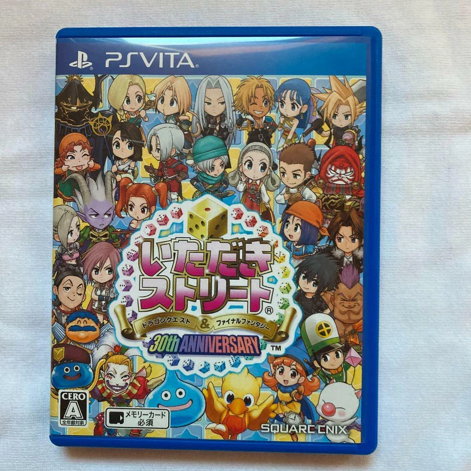 PS VITA Itadaki Street Dragon Quest & Final Fantasy 30th ver Japan Import - Image 1 of 2