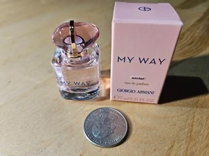 My Way Nectar By Giorgio Armani Women Pefume 0.24oz / 7ml Edp Mini New #RA-43 - Picture 1 of 3