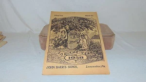 ALMANAQUE AGRÍCOLA 1958 LANCASTER PA ORIGINAL - Imagen 1 de 4
