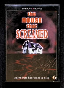 HOUSE THAT SCREAMED DVD 2003 Special Edition HORROR Sub Rosa Studios CULT Rare - Picture 1 of 4