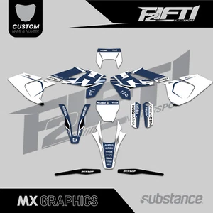 Graphics To Fit Husqvarna TC FC TE FE 350 450 501 2016 2017 2018 - Picture 1 of 3