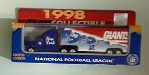white rose collectibles NEW YORK GIANTS TEAM 1998 SEMI TRUCK nos with box wear - Picture 1 of 4