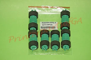 PARTE #40X0594, Kit de rodillos de recogida Lexmark W820 6 piezas **NUEVO, COMPATIBLE CON EL FABRICANTE DE EQUIPOS ORIGINALES** - Imagen 1 de 1
