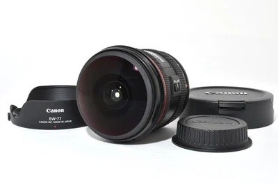 Canon EF 8-15mm F/4L ojo de pez USM de Japón [como nuevo] #C500 - Imagen 1 de 4