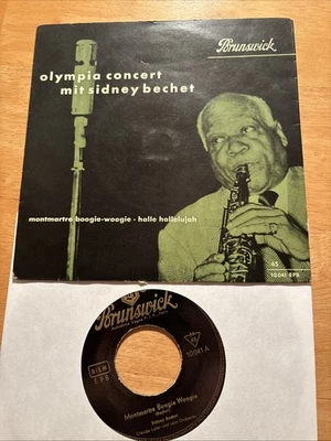 Sidney Bechet: Olympia Concert 45EP Brunswick 10041EPB Germany - Image 1 of 3
