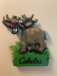 Cabela's Moose 3D Swibco Refrigerator Magnet - Picture 1 of 3