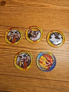 Dragon Ball Z Medallions Lot Of 5 - Picture 1 of 13