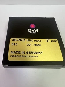 B+W XS-PRO 010 MRC nano 37mm UV Filter - Picture 1 of 4