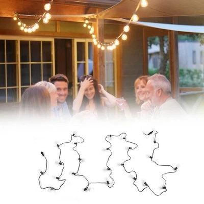 G40 String Light 25LED 25ft Waterproof Glass Ball String Light For Garden Lawn - Image 1 of 4