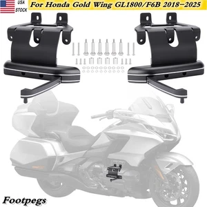 Adjustable Highway Footpegs Cruise Pedals For Honda Gold Wing GL1800/F6B 2018-25 - Picture 1 of 13