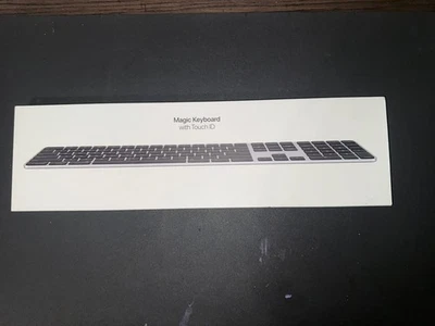 Teclado mágico Apple con Touch ID y teclado numérico puerto de iluminación negro Foto 1 de 4