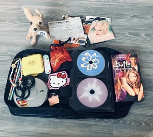 90's CD Starter Kit Sony Discman Britney N'SYNC BSB Xtina Jessica Madonna Mandy - Picture 1 of 18