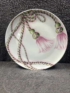 Plato para servir Pretty Un Jardín En Plus diseño borla "rosa y verde" 27,5 cm - Imagen 1 de 7