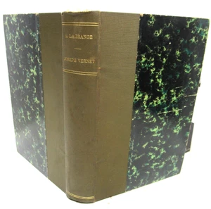 LEON LAGRANGE JOSEPH VERNET & PEINTURE AU XVIIIEME SIECLE 1864 MARSEILLE AVIGNON - Picture 1 of 5