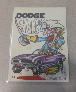 1969 DONRUSS 13 Dodge Charger Odd Rods - Picture 1 of 2