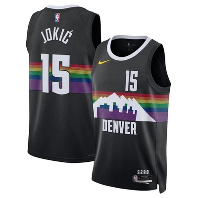 Camiseta Nike Nikola Jokić Denver Nuggets Swingman Jokic 2025/26 NBA City Edition Foto 1 de 4