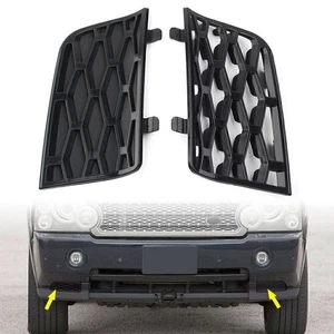 Pair Front Bumper Air Inlet Grille Cover Fit 2006-2009 Land Rover Range Rover - Picture 1 of 6