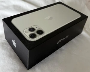 Apple iPhone 11 Pro Argent 64 Go - Argent, débloqué, boîte d'origine. - Photo 1/4