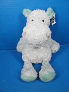 Mary Meyer Plush Fab Fuzz Hippo Calypso Seafoam Green 15” Soft Plush W/Tag - Picture 1 of 7
