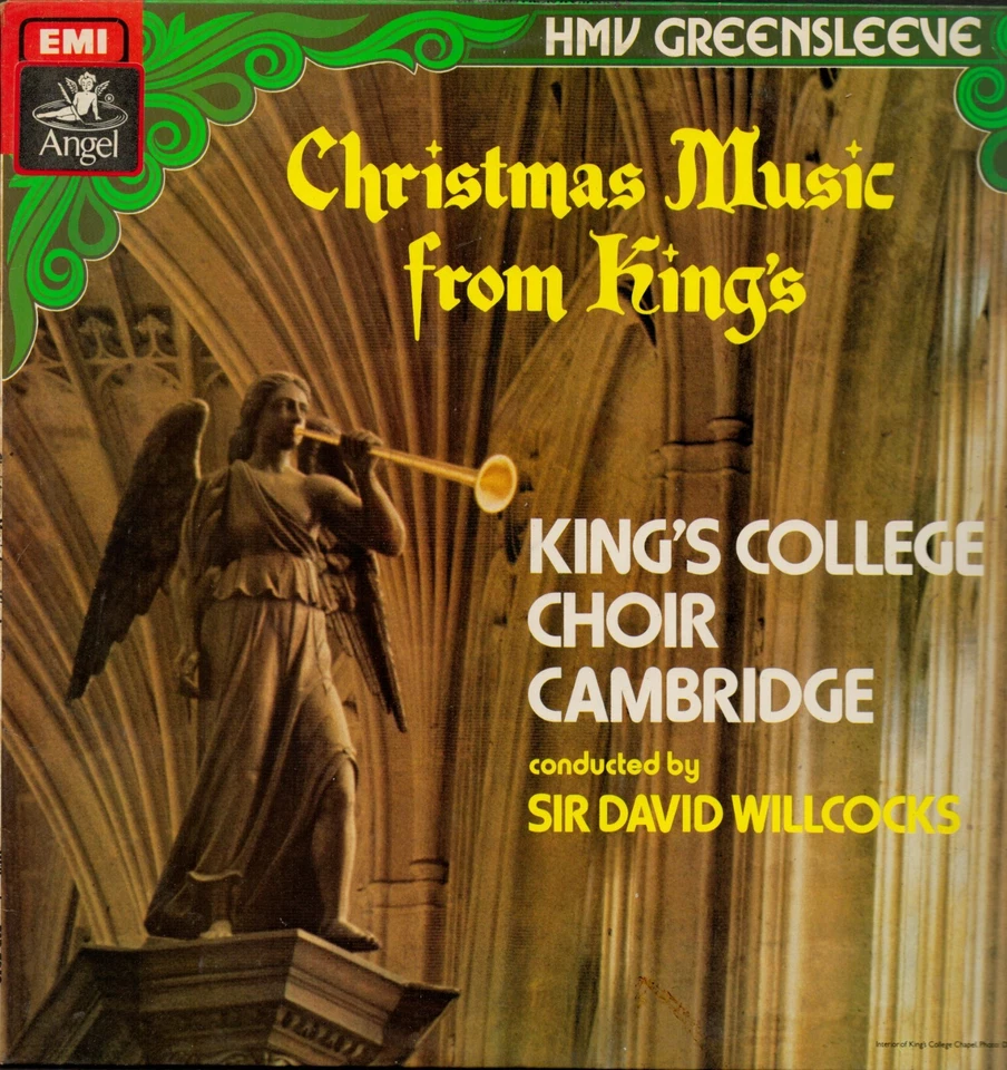 CHRISTMAS Music From King's-Willcocks/King's College Choir-British EMI Angel LP - Image 1 of 1