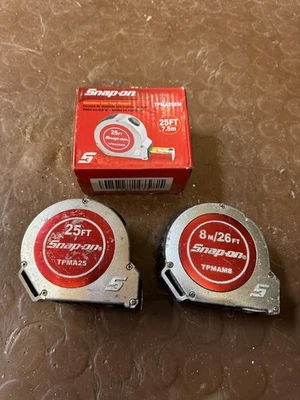 Snap On TPMA25  TPMA26 Tape Measures READ BEFORE BUYING  - Image 1 of 4