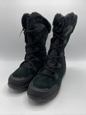 Columbia Ice Maiden II Women's Size 7 Wide Black Winter Boot BL1581-011 New - Image 1 of 4