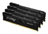 KF432C16BBK4/128 Kingston FURY Beast 128GB 3200MT/s DDR4 CL16 DIMM (4er-Kit) ~D~ - Bild 1 von 1