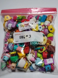 Tasche #3 Shopkins Menge 100 ~ zufällige Figuren ~ keine Duplikate gemischte Jahreszeiten KOSTENLOSER VERSAND! - Bild 1 von 6