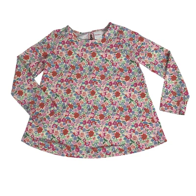 Hanna Andersson Juniper Ruffle T-Shirt 120 / 6-7 - Image 1 of 4