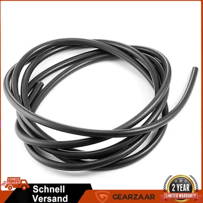 Unterdruckschlauch Turbo Ladeluft Ladedruck Silikon schwarz 3m Qjtcsggrmqvjswaxe - Bild 1 von 4