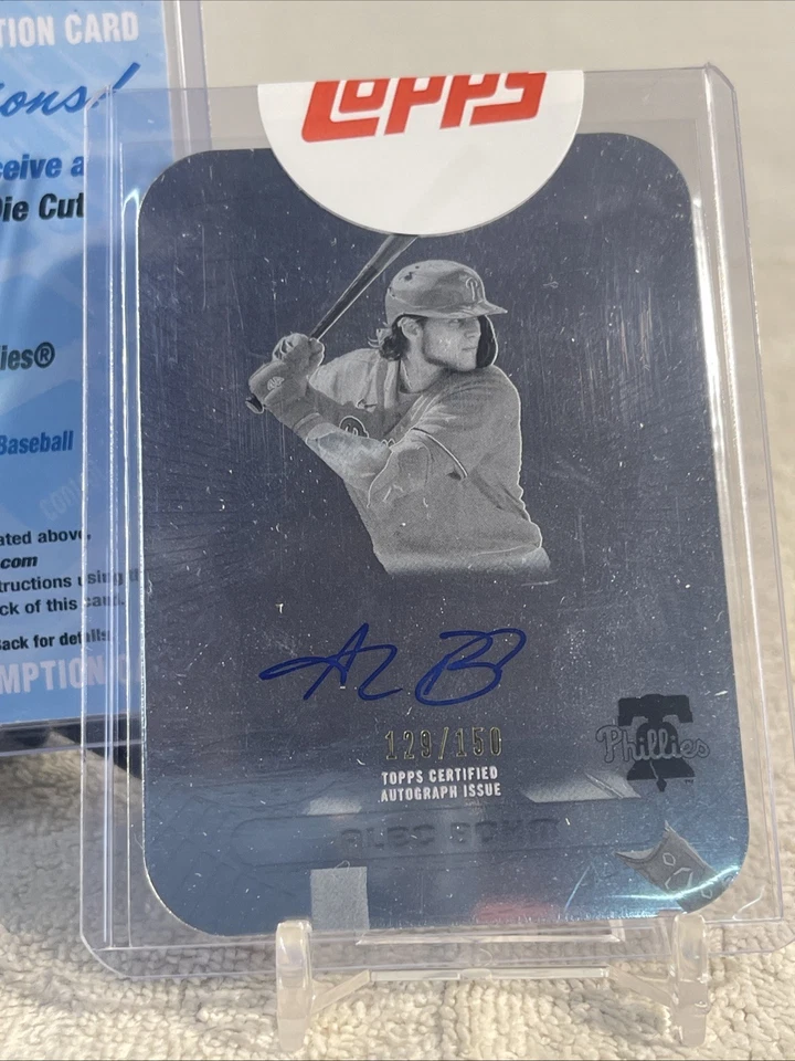 2020 BOWMAN'S BEST FRANCHISE 2020 ALEC BOHM AUTO 129/150 #F20-AB w/ REDEMPTION! - Image 1 of 4