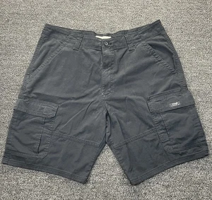 Wrangler Originals Cargo Black Men's 36x10 Relaxed Fit Shorts - Picture 1 of 10