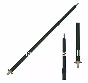 MEDIUM EXTENDING TWIST BIVI POLE for basha hide tent poncho - Picture 1 of 1