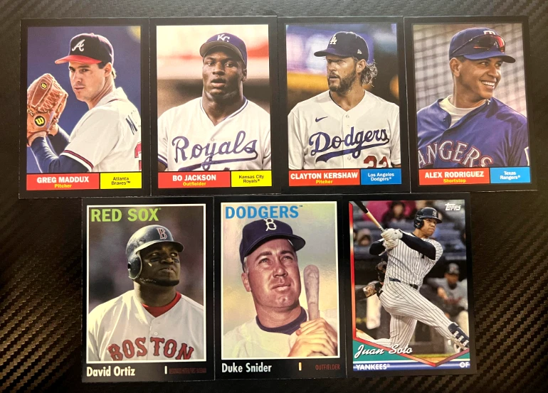 2024 Topps Archives Black Parallel, Choose your own cards, complete your set! - Image 1 of 1