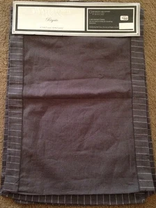 Waterford Linens Rigato Table Runner Platinum 16" X 90" New MSRP $130 - Picture 1 of 4