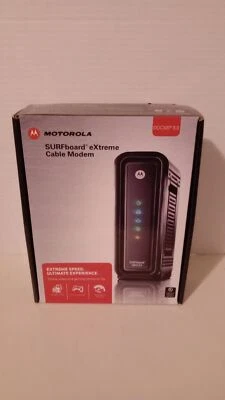 Motorola SURFboard eXtreme Cable Modem SB6121 UPC 575319-019-00 Stream Gamer - Image 1 of 4