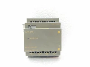 SIEMENS 6ED1 055-1N810-OBAD LOGO Input/output EXPANSION MODULE DM16 24R - Picture 1 of 6