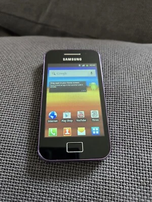 Samsung Galaxy Ace GT-S5839i - Plum Purple Smartphone Unlocked - Image 1 of 4