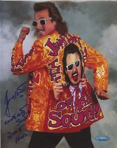 JIMMY HART 8x10 Photo Signed Autographed Auto TRISTAR WWE - Picture 1 of 1