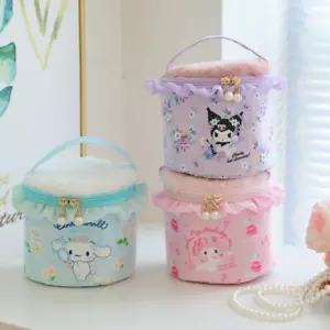 Bolso de Maquillaje Princesa Damas Cinnamoroll My Melody Kuromi Estuche Cosmético Bolso de Mano - Imagen 1 de 11