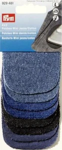 Prym Patches Mini Jeans/Cotton 4x2 Stk. 8x6cm  - Bild 1 von 1