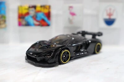 ✅ 2024 Hot Wheels McLaren Senna, negro, HW Motor Show, suelto Foto 1 de 4